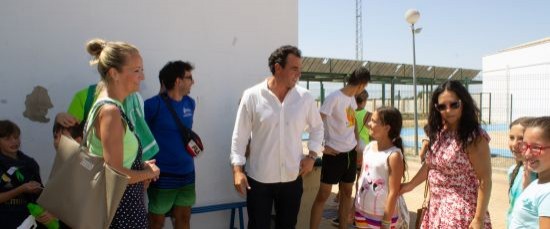 EL ALCALDE DE LA CIUDAD CLAUSURA LOS CAMPAMENTOS DE VERANO 2019