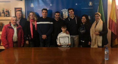 LUCAS ALMENDÁRIZ, CICLISTA BOLLULLERO CAMPEÓN DE HUELVA