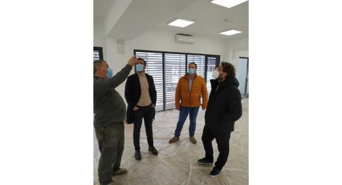 FINALIZADA LA INSTALACIÓN DE LUMINARIA LED, PARQUET Y AIRE ACONDICIONADO EN EL EDIFICIO SALA DE ESTUDIOS 24H, BIBLIOTECA Y ARCHIVO