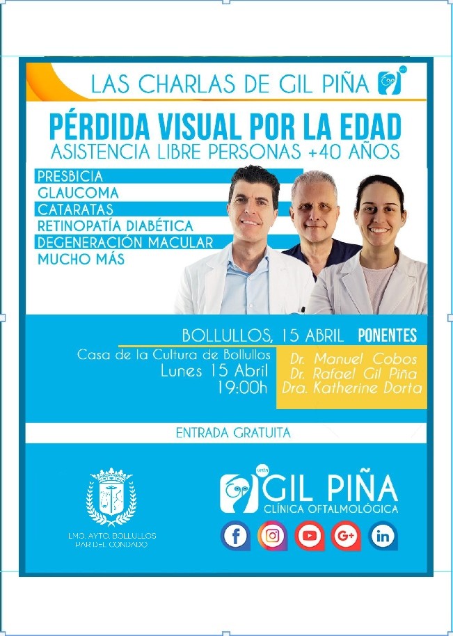 CHARLA INFORMATIVA SOBRE LA PÉRDIDA VISUAL POR LA EDAD