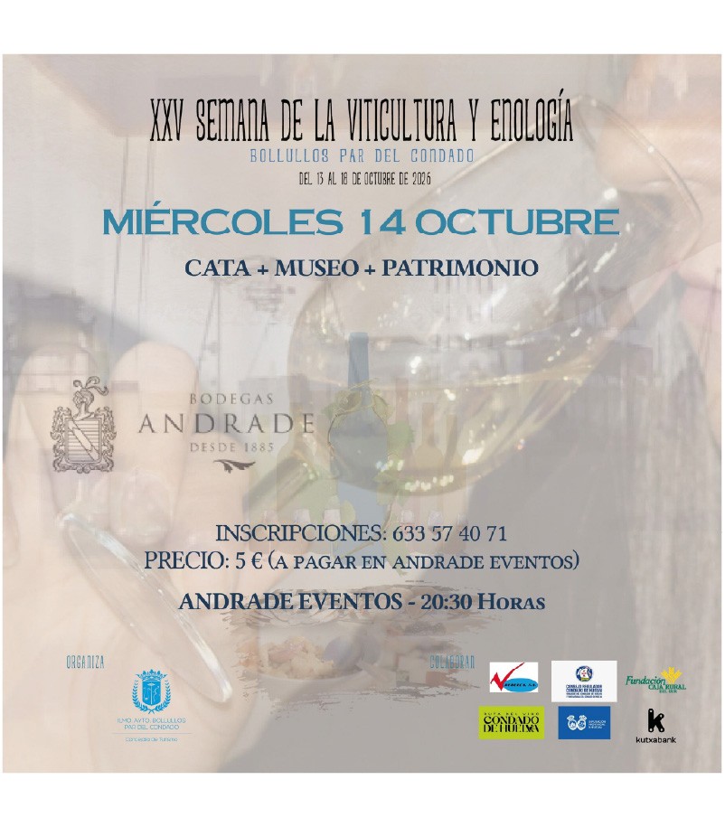 CATA, MUSEO Y PATRIMONIO EN BODEGAS ANDRADE
