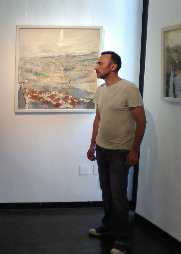EL ARTISTA BOLLULLERO JOSE MANUEL ALBARRAN PRESENTA EN FUENTEHERIDOS LA EXPOSICIÓN “CARTOGRAFÍA DEL 