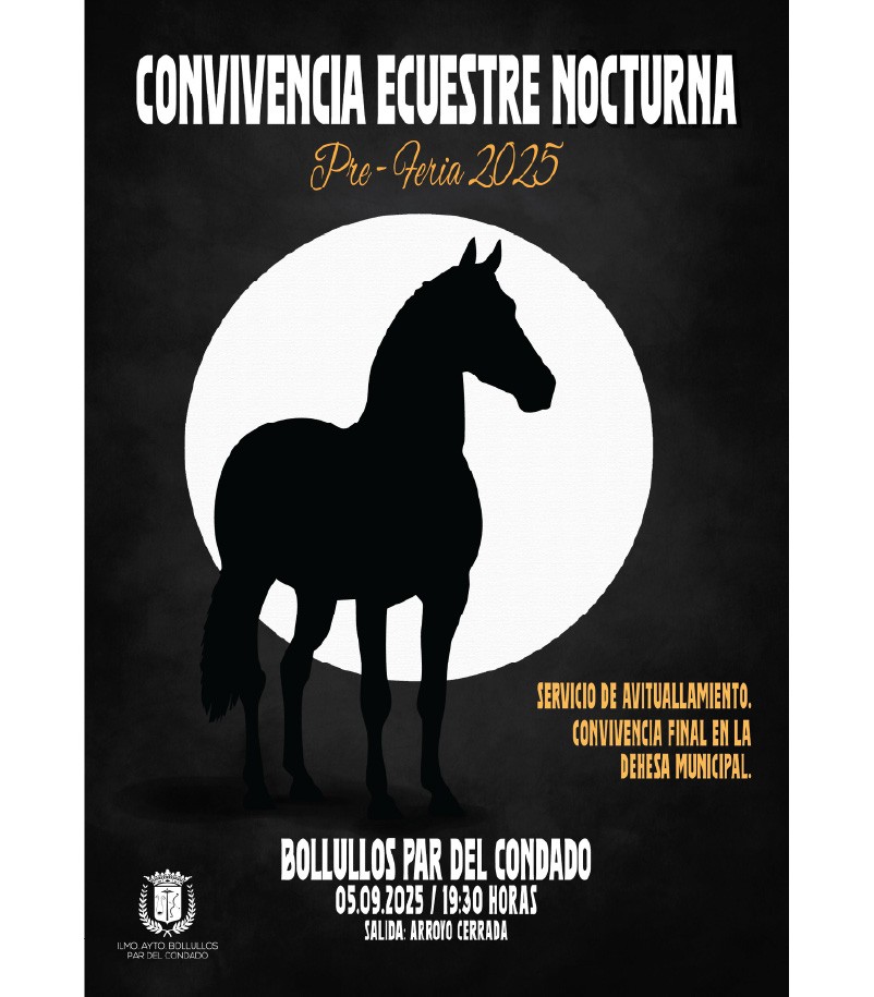 CONVIVENCIA ECUESTRE NOCTURNA - PRE FERIA 2025