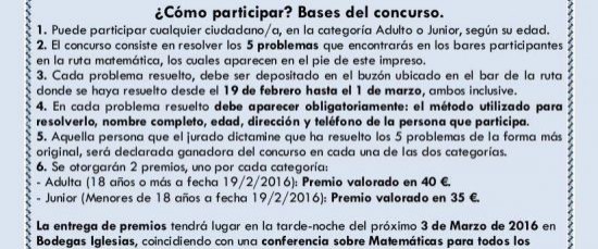 XXXII Olimpiada Matemática Thales