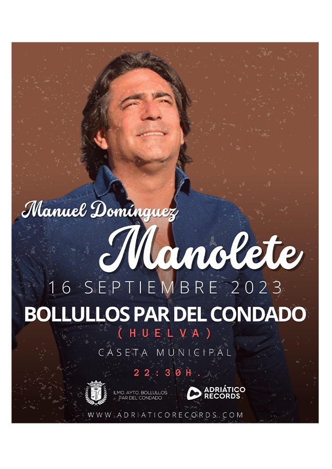 CONCIERTO MANOLETE - FERIA 2023