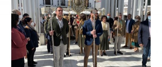 LA HERMANDAD DEL ROCÍO DE BOLLULLOS PEREGRINA HASTA ALMONTE