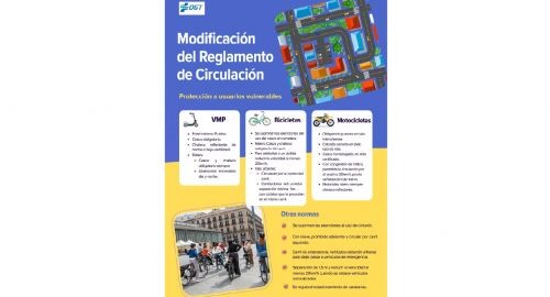 EL AYUNTAMIENTO INFORMA SOBRE LAS NUEVAS NORMAS DE CIRCULACIÓN PARA REFORZAR LA SEGURIDAD VIAL