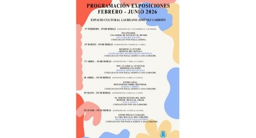 PROGRAMACIÓN DE EXPOSICIONES • FEBRERO – JUNIO 2026