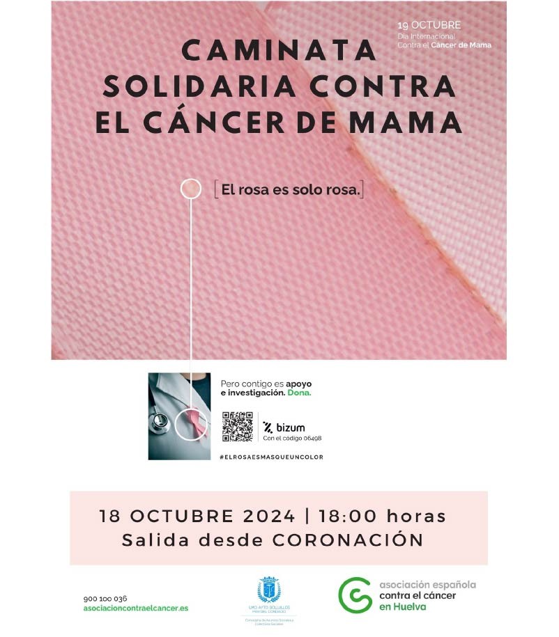 CONCENTRACIÓN Y MARCHA SOLIDARIA CONTRA EL CÁNCER DE MAMA 2024