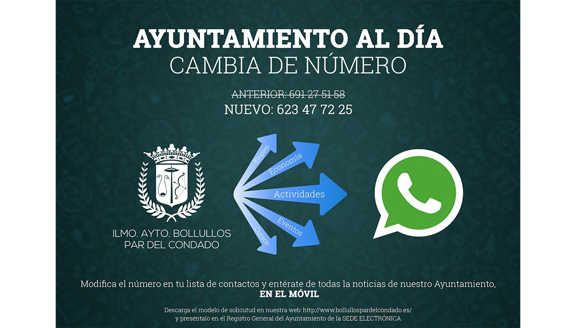 AYUNTAMIENTO AL DÍA CAMBIA DE NÚMERO