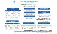 APERTURA DEL PLAZO DE INSCRIPCIÓN EN LAS ESCUELAS DEPORTIVAS MUNICIPALES 2025/2026