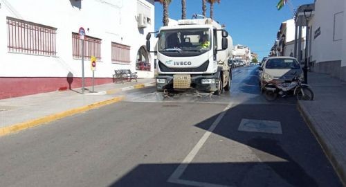 TAREAS DE BALDEO EN CALLES, PLAZAS PÚBLICAS Y CONTENEDORES