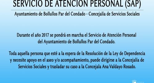 SERVICIO DE ATENCIÓN PERSONAL (SAP)
