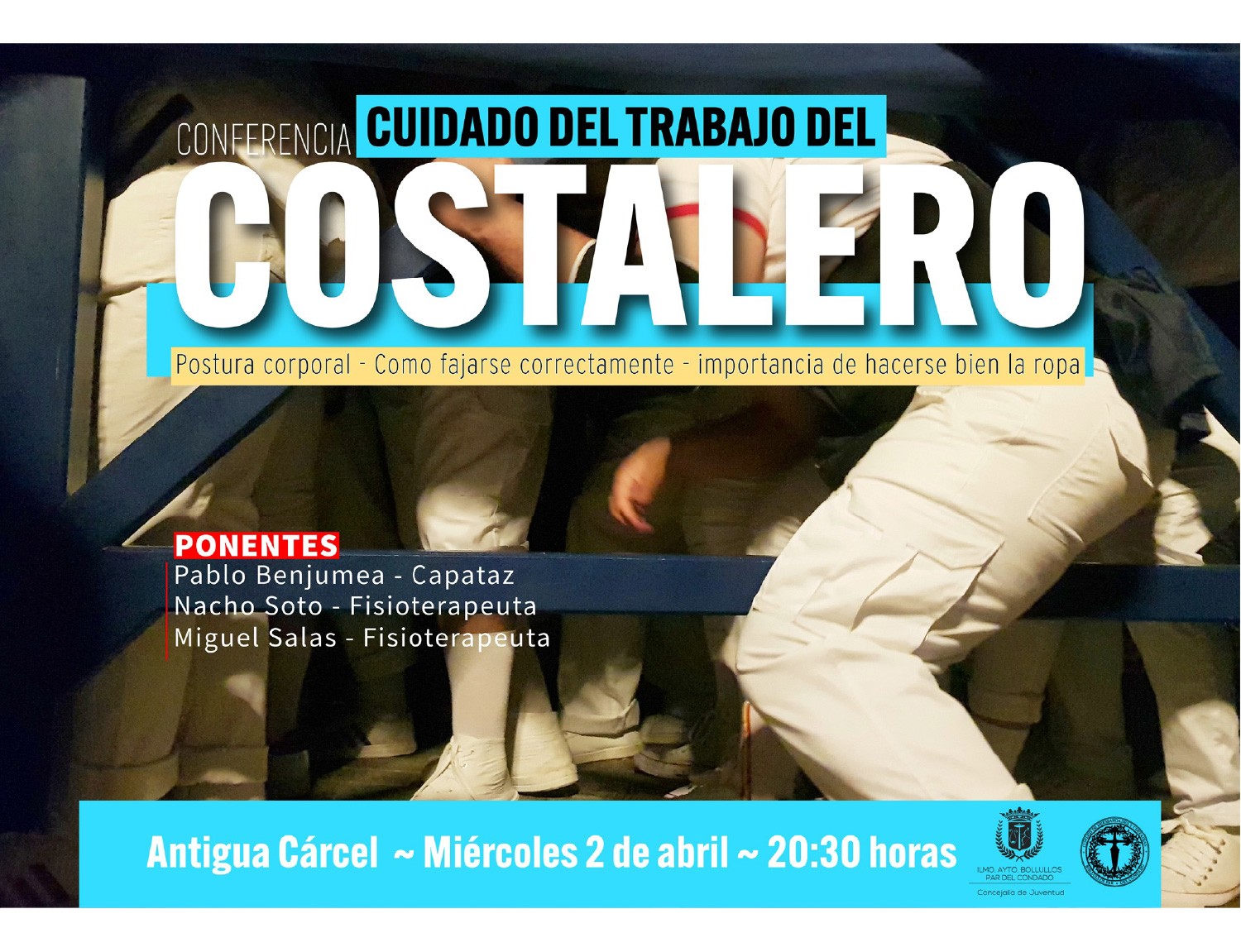 CONFERENCIA: CUIDADO DEL TRABAJO DEL COSTALERO