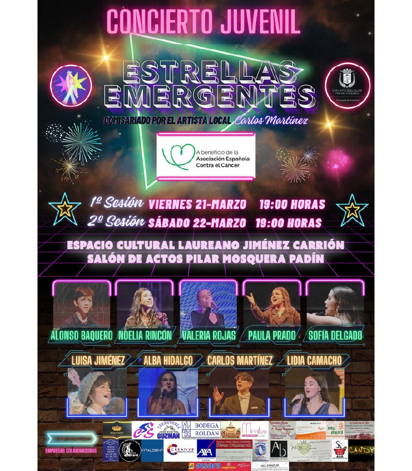 CONCIERTO “ESTRELLAS EMERGENTES” 2025