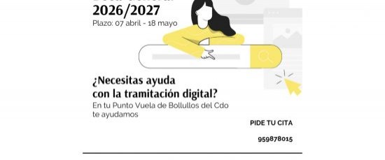 AYUDA PARA LA TRAMITACIÓN DE LA BECA MEC 2026/2027 DESDE EL PUNTO VUELA