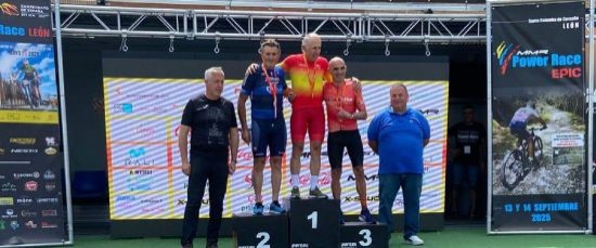 SANTIAGO IGLESIAS CANO, SUBCAMPEÓN DE ESPAÑA BTT MÁSTER 60