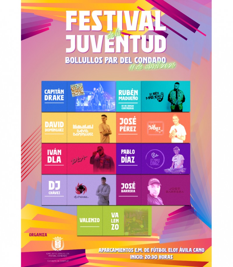 FESTIVAL DE LA JUVENTUD- FIESTA DE LA PRIMAVERA 2026