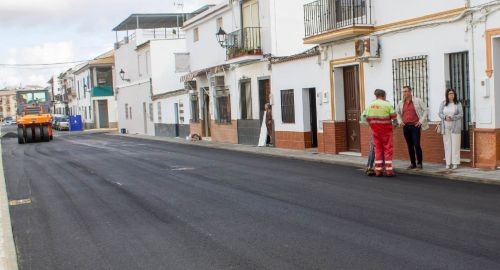 FINALIZADA LA OBRA DEL PRIMER TRAMO DE LA CALLE SAN ISIDRO