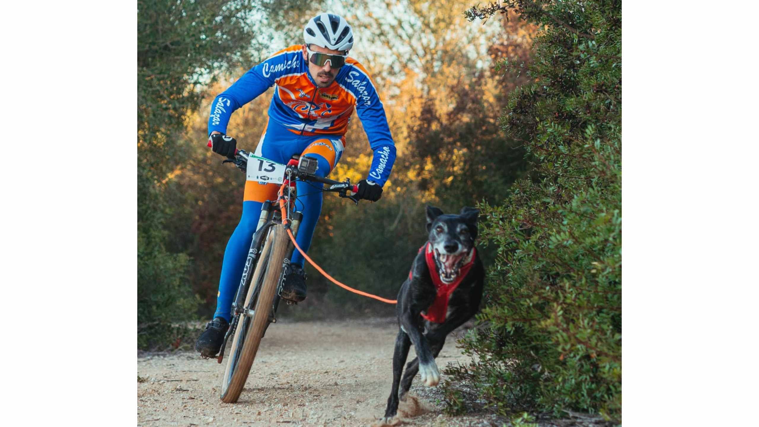 DAVID JIMÉNEZ Y MURDOCK SUBCAMPEONES DE ANDALUCÍA EN BIKEJORING