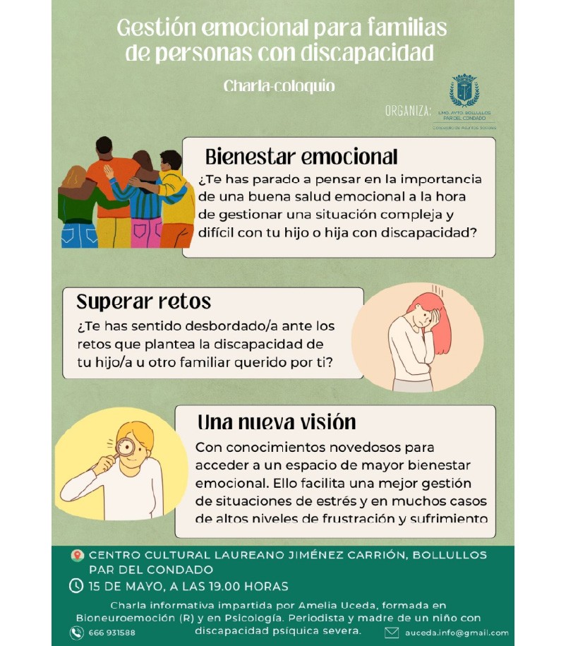 GESTIÓN EMOCIONAL PARA FAMILIAS DE PERSONAS CON DISCAPACIDAD