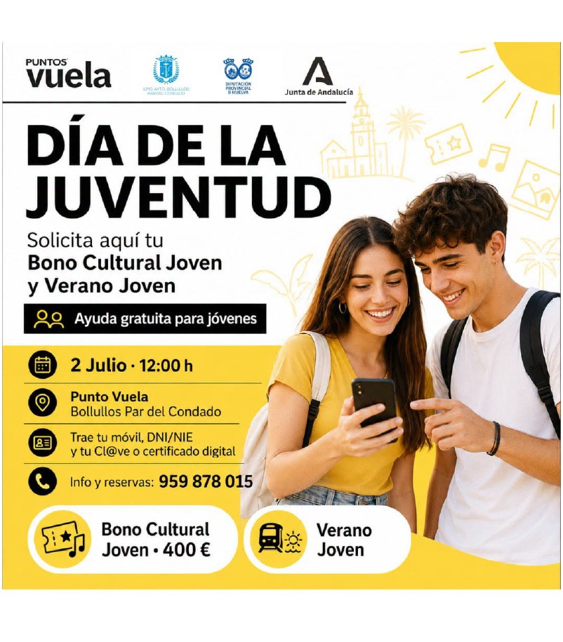 CURSO Verano Joven + Bono cultural