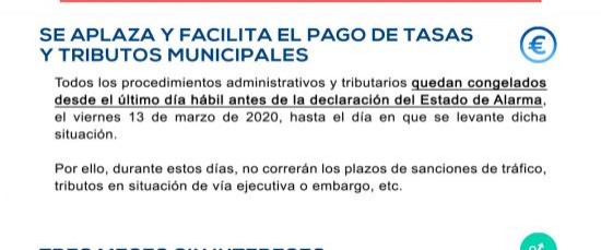 SE APLAZA Y FACILITA EL PAGO DE TASAS Y TRIBUTOS MUNICIPALES