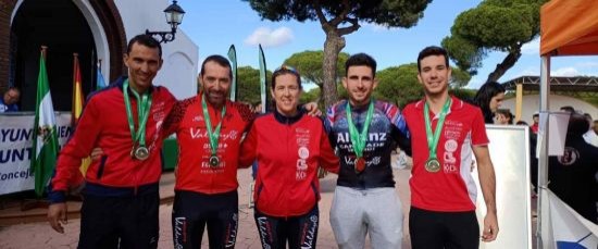 EL EQUIPO BOLLULLERO BICICLETAS VALDAYO CAMPEÓN DE HUELVA EN EL ANDALUZ DE DUATLÓN CROS