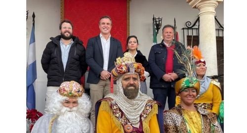 BOLLULLOS CORONÓ A SUS MAJESTADES LOS REYES MAGOS DE ORIENTE