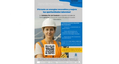 CURSOS DE FORMACIÓN PARA EL IMPULSO DEL "EMPLEO VERDE"
