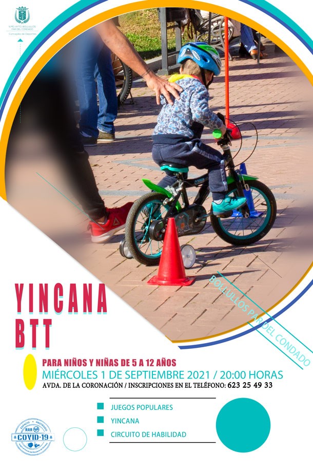 YINCANA Y JUEGOS BTT EN LA AVENIDA DE LA CORONACIÓN