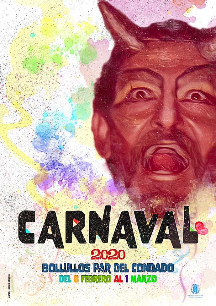 Cartel Carnaval Bollullos Par del Condado 2020