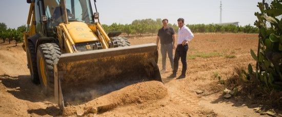 COMIENZA EL PLAN DE ARREGLO DE CAMINOS DE CARA A LA VENDIMIA 2019