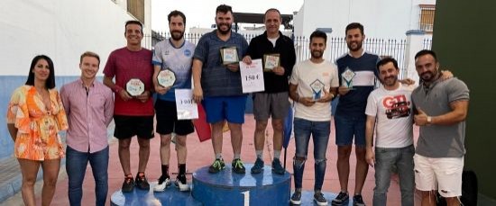 LA PAREJA ANDRADE/MIRAS GANADORES DE LA I LIGA LOCAL DE PÁDEL CAPITAL DEL VINO