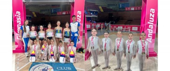 NUESTRAS PEQUEÑAS GIMNASTAS BOLLULLERAS SIGUEN DESTACANDO EN ANDALUCÍA