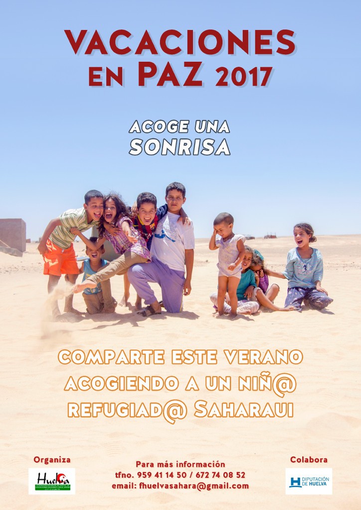 PRESENTADO EL PROGRAMA “VACACIONES EN PAZ” DE ACOGIMIENTO A NIÑOS Y NIÑAS SAHARAUIS