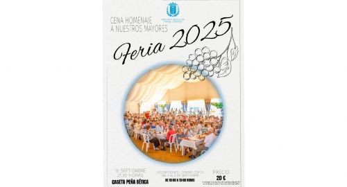 CENA HOMENAJE A NUESTROS MAYORES. FERIA 2025