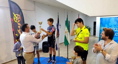 ENTREGA DE PREMIOS DE LOS  XLV CAMPEONATOS DE CICLISMO