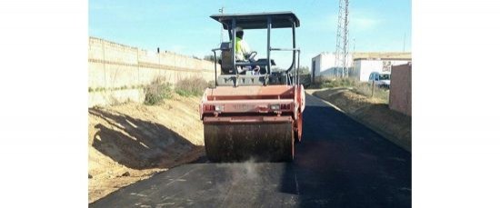 Comienza el asfaltado del camino de Villalba