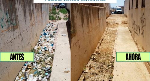 LIMPIEZA EN CALLES Y ZONAS DEL MUNICIPIO DE BOLLULLOS