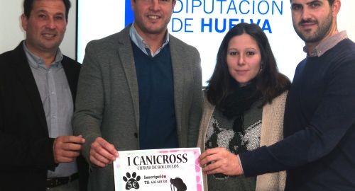 Presentado en Diputación el I CANICROSS Ciudad de Bollullos