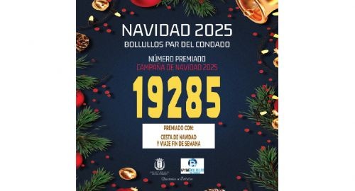 NÚMERO PREMIADO DE LA CAMPAÑA DE NAVIDAD 2025
