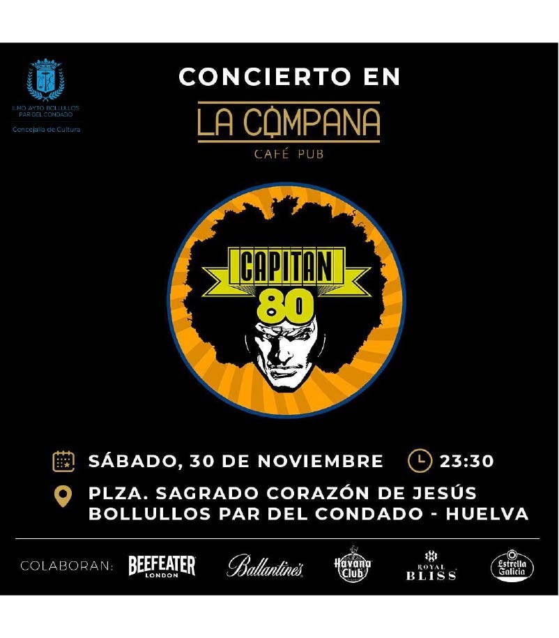 CONCIERTO DE "CAPITÁN 80"   - MERCADILLO 2024