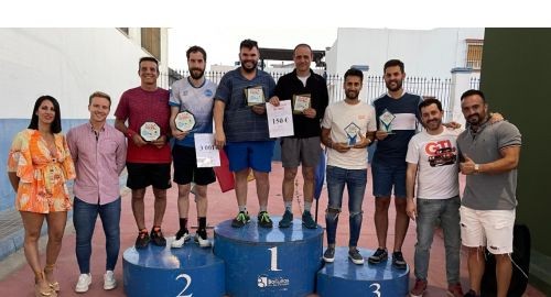 LA PAREJA ANDRADE/MIRAS GANADORES DE LA I LIGA LOCAL DE PÁDEL CAPITAL DEL VINO