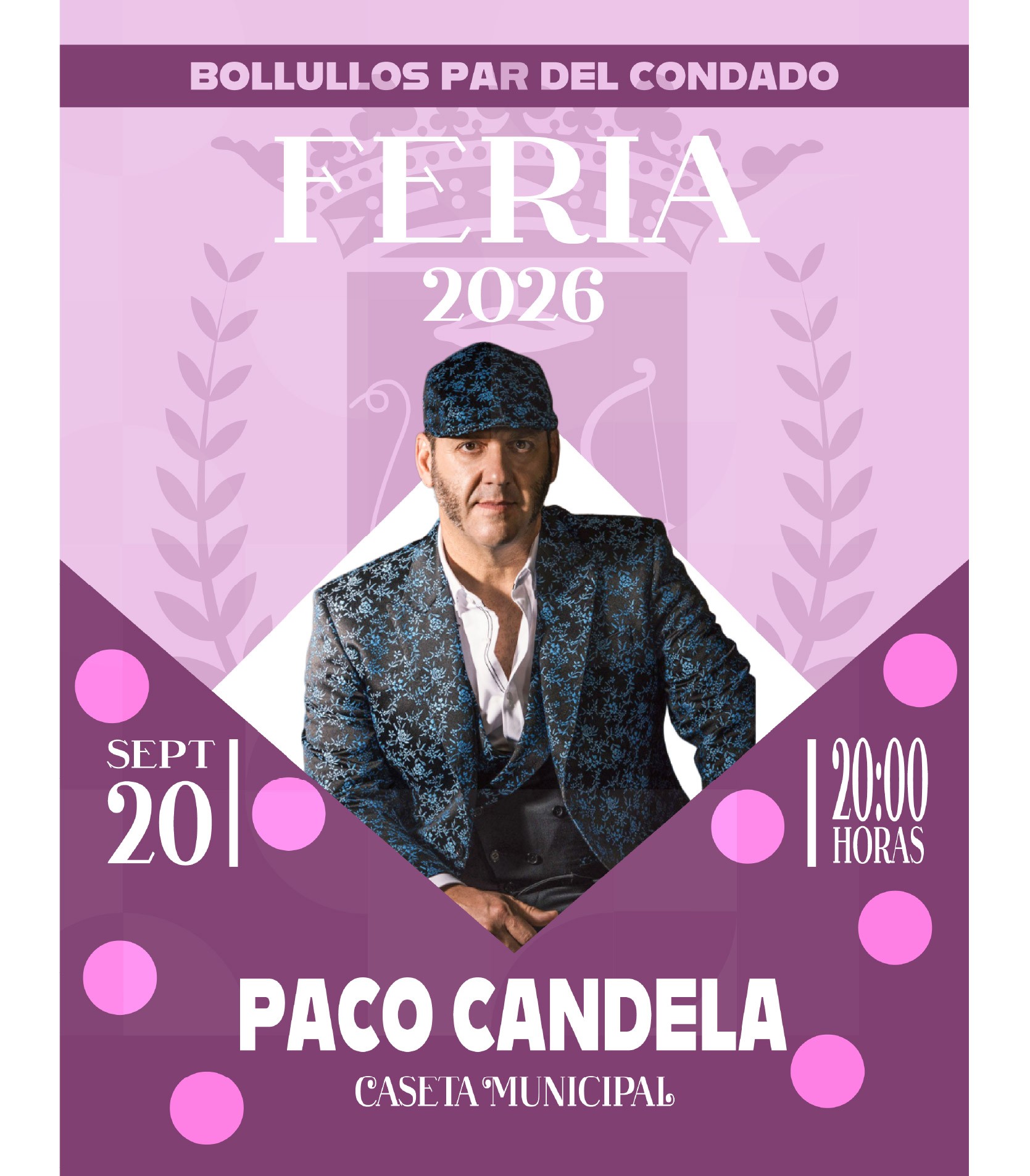 CONCIERTO PACO CANDELA - FERIA 2026