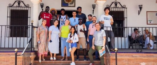 GRUPO DE JÓVENES ERASMUS ITALIANOS VISITAN NUESTRA LOCALIDAD