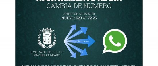 AYUNTAMIENTO AL DÍA CAMBIA DE NÚMERO