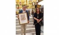 PRESENTE CONMEMORATIVO PARA EL AYUNTAMIENTO POR EL 250 ANIVERSARIO DEL AZULEJO DE SAN ANTONIO