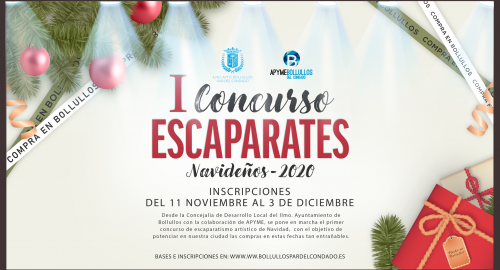 I CONCURSO DE ESCAPARATISMO ARTÍSTICO DE NAVIDAD