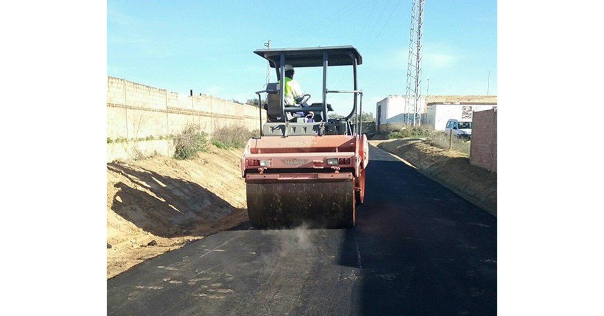 Comienza el asfaltado del camino de Villalba